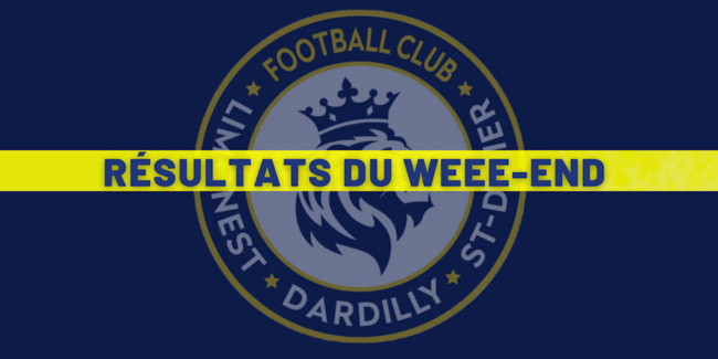 Les RESULTATS du week-end - 12 et 13 novembre