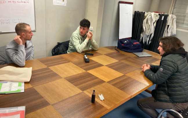 Du côté des BUREAUX - En visite à l'AS SAINT-PRIEST