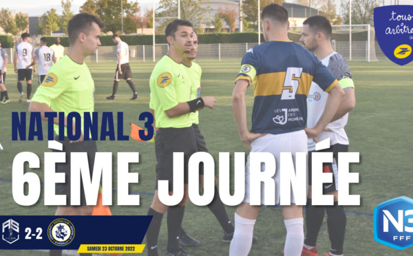 N3 (6ème journée) - AIN SUD Foot-FCLDSD, le résumé vidéo