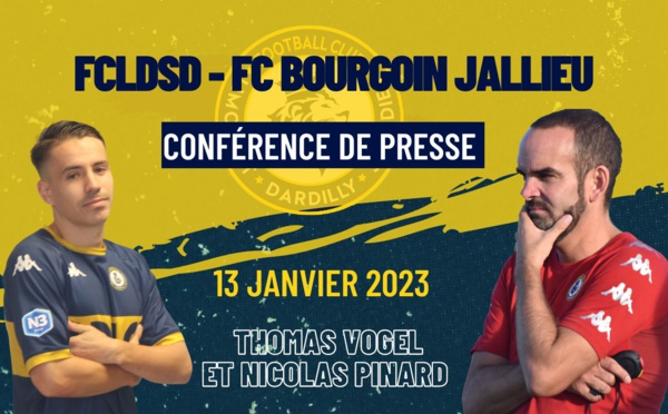 LA CONF de PRESSE (09/12/2022) - Avant FCLDSD - FC BOURGOIN